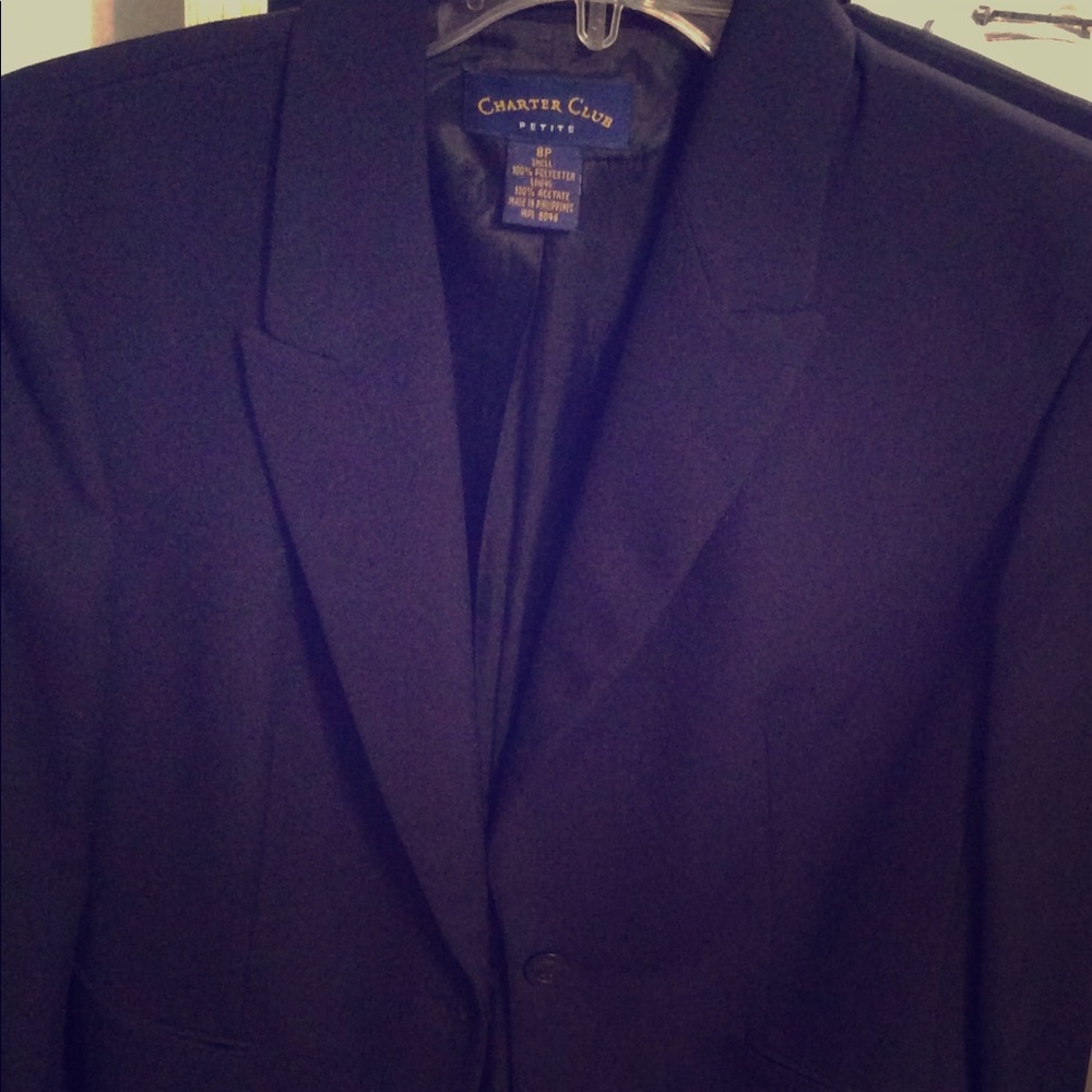 Charter Club Navy blue blazer
